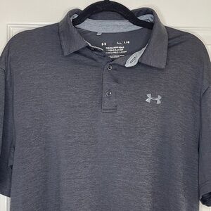 Under Armour The Play Off Men's Charcoal Polo Shirt